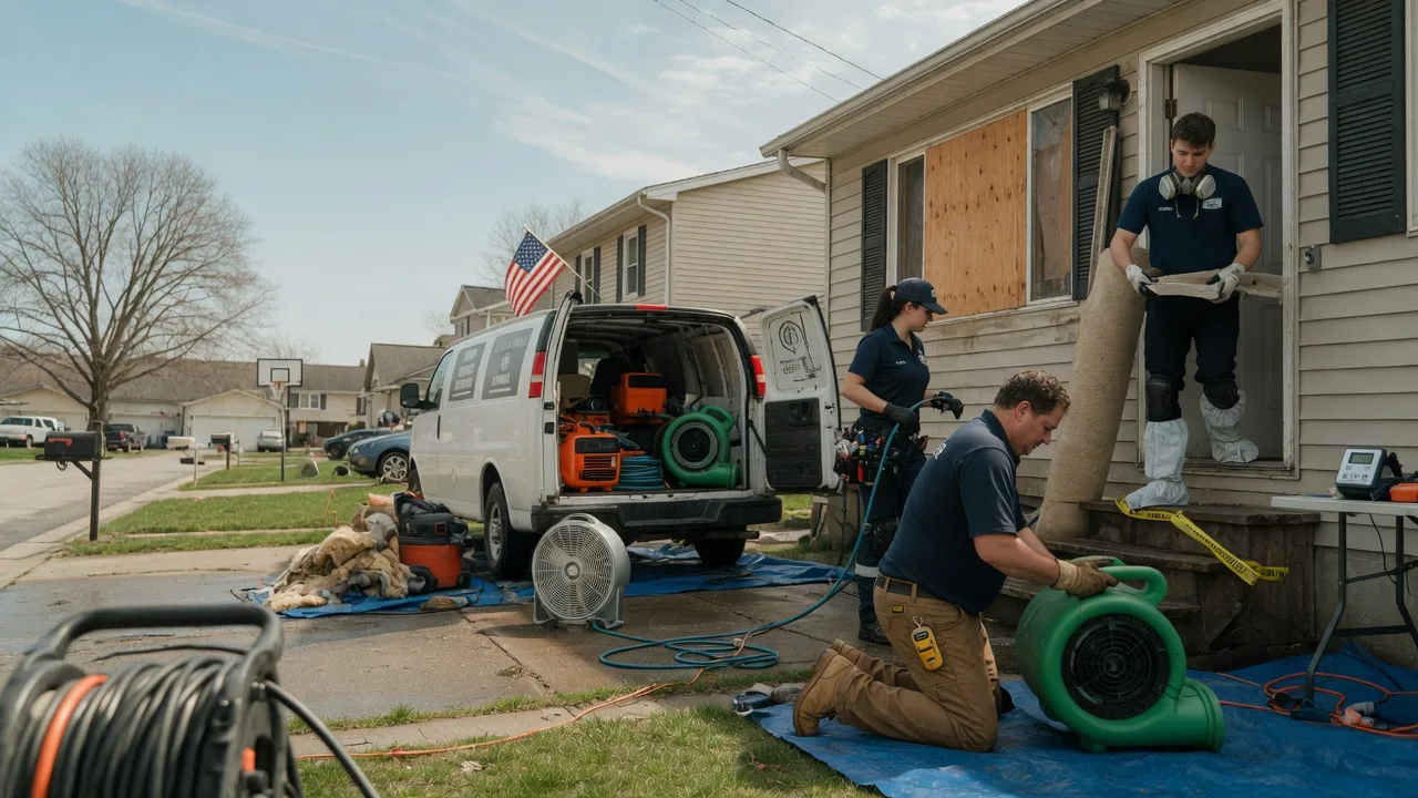 Water Damage Restoration in Western Springs, IL near me